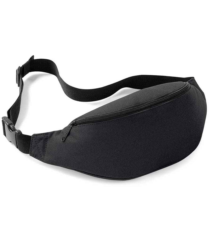 BagBase Belt Bag, Black, view 1 of 1