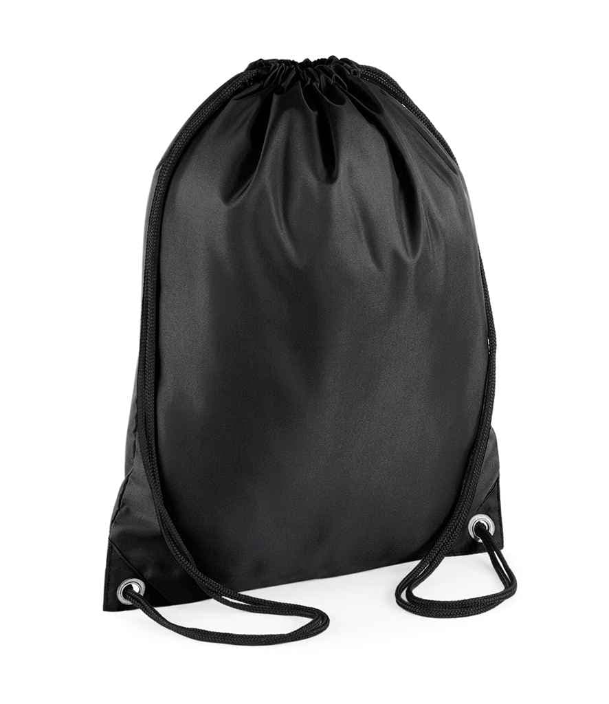 BagBase Budget Gymsac, Black, view 1 of 1