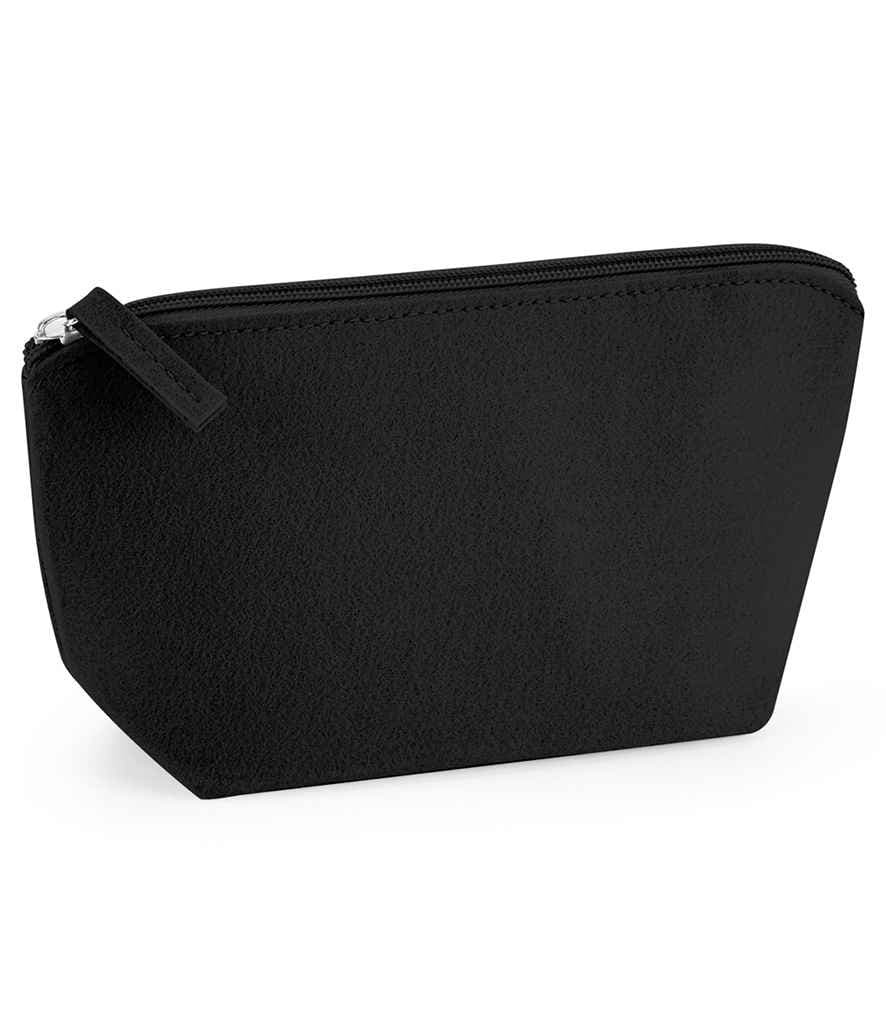 BagBase Felt Accessory Bag, Black, view 1 of 1