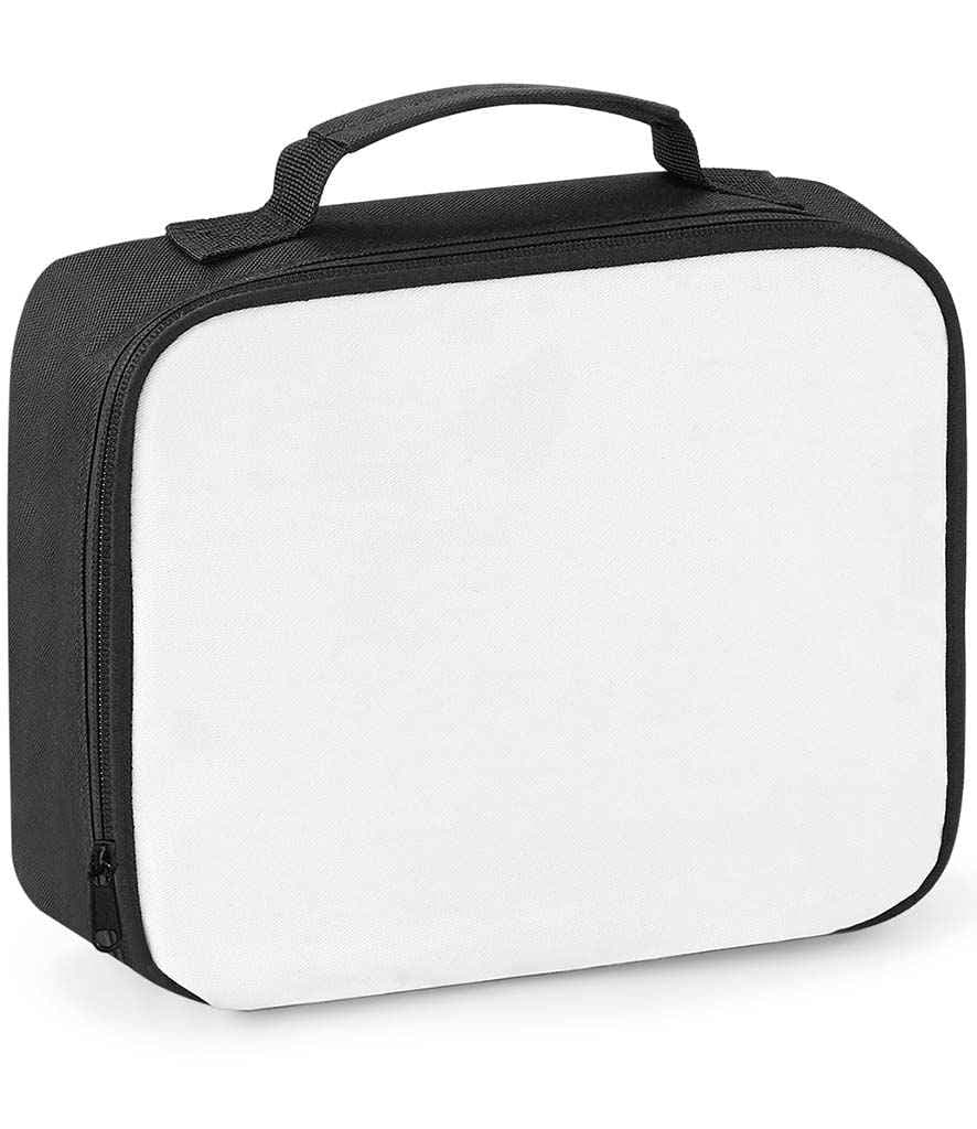 BagBase Sublimation Lunch Cooler Bag, Black, view 1 of 1