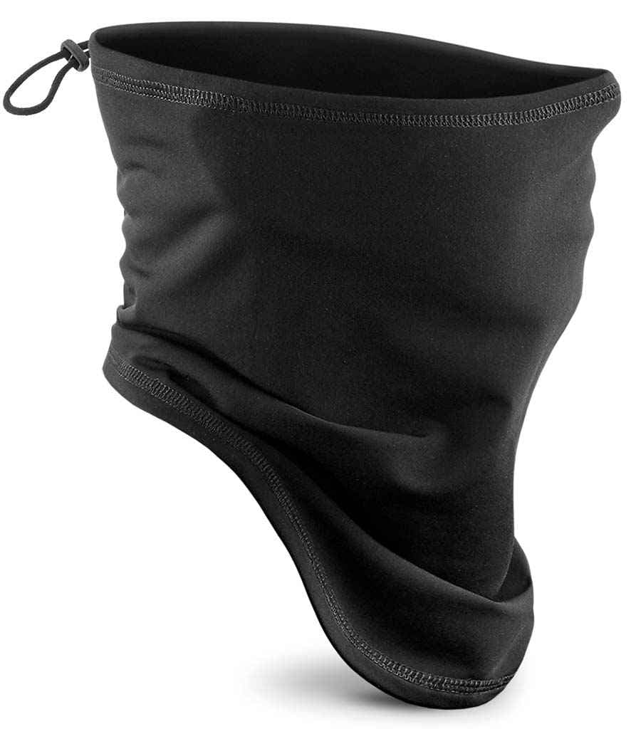 Beechfield Sports Tech Soft Shell Neck Warmer, Black, view 1 of 1
