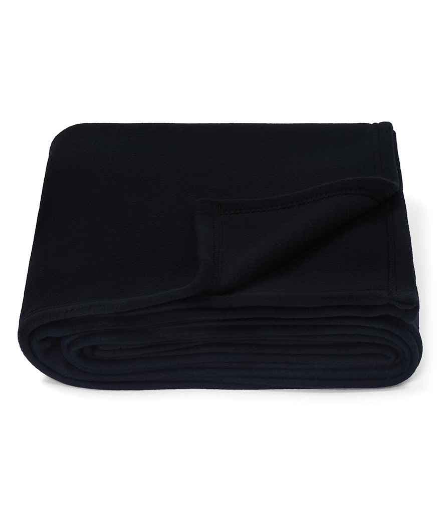 Brand Lab Large Polar Fleece Blanket, Black, view 1 of 1