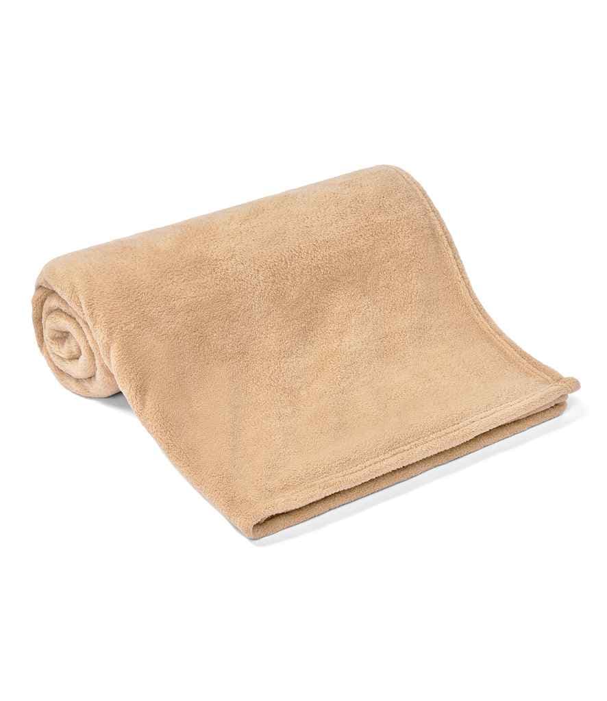 Brand Lab Pet Teddy Fleece Blanket, Camel, view 1 of 1