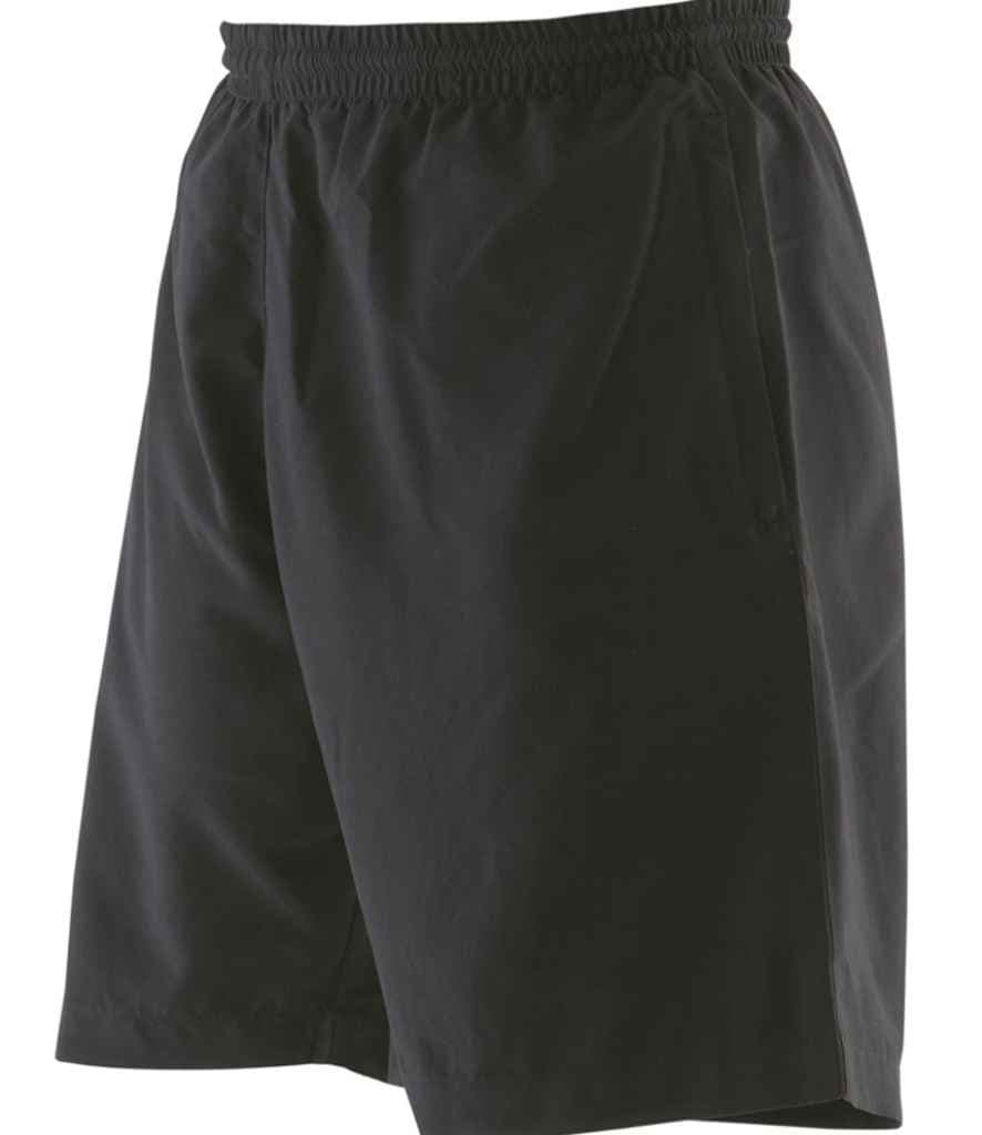 Finden + Hales Microfibre Shorts, Black, view 1 of 1