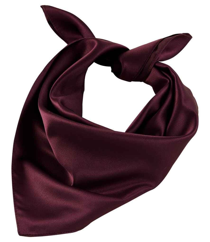 NEOBLU Tara Satin Scarf, Deep Burgundy, view 1 of 1