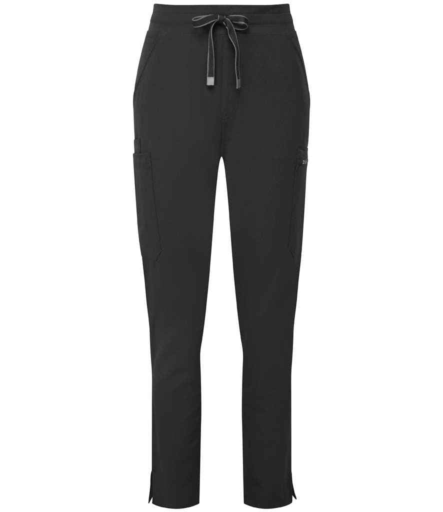 Onna by Premier Ladies Relentless Onna-Stretch Cargo Trousers, Black, view 1 of 1