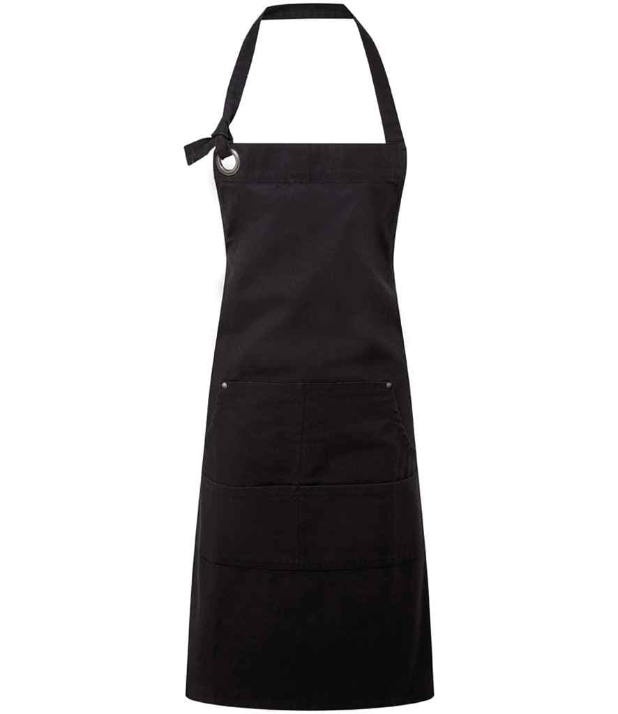 Premier Calibre Heavy Canvas Pocket Apron, Black, view 1 of 1