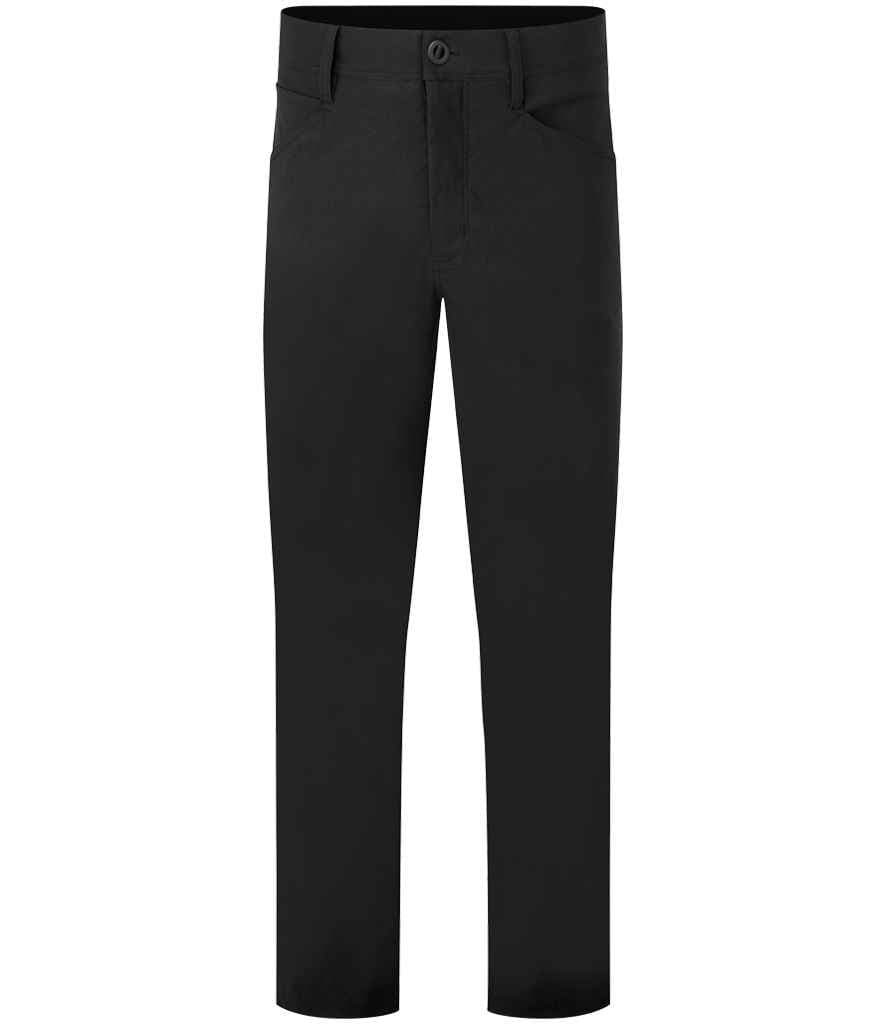 Premier Unisex Stretchchecker Adapt Trousers, Black, view 1 of 1