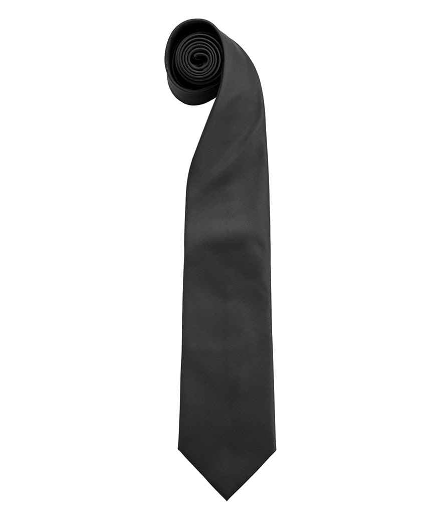 Premier 'Colours' Fashion Tie, Black, view 1 of 1