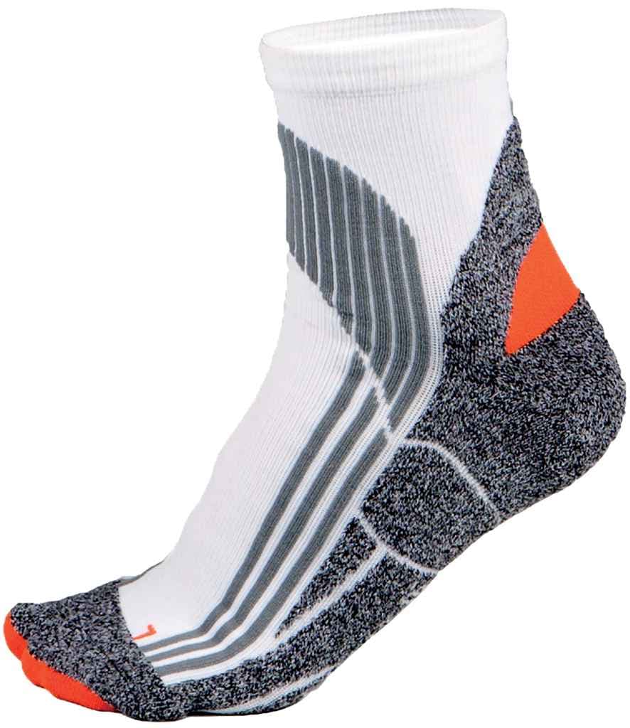 Proact Sports Socks, White/Grey, view 1 of 1