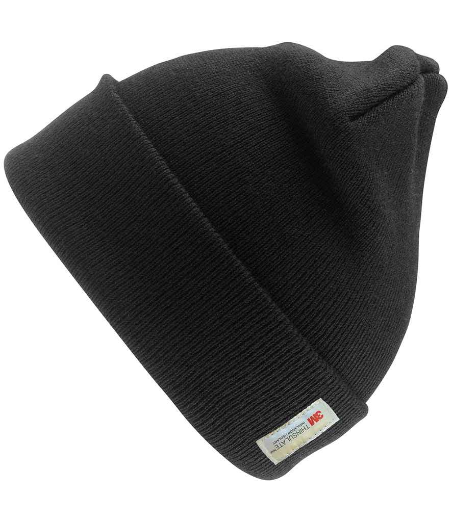 Result Woolly Ski Hat with Thinsulate™ Insulation, Black, view 1 of 1