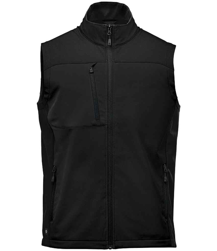 Stormtech Cascades Soft Shell Bodywarmer, Black/Black, view 1 of 1