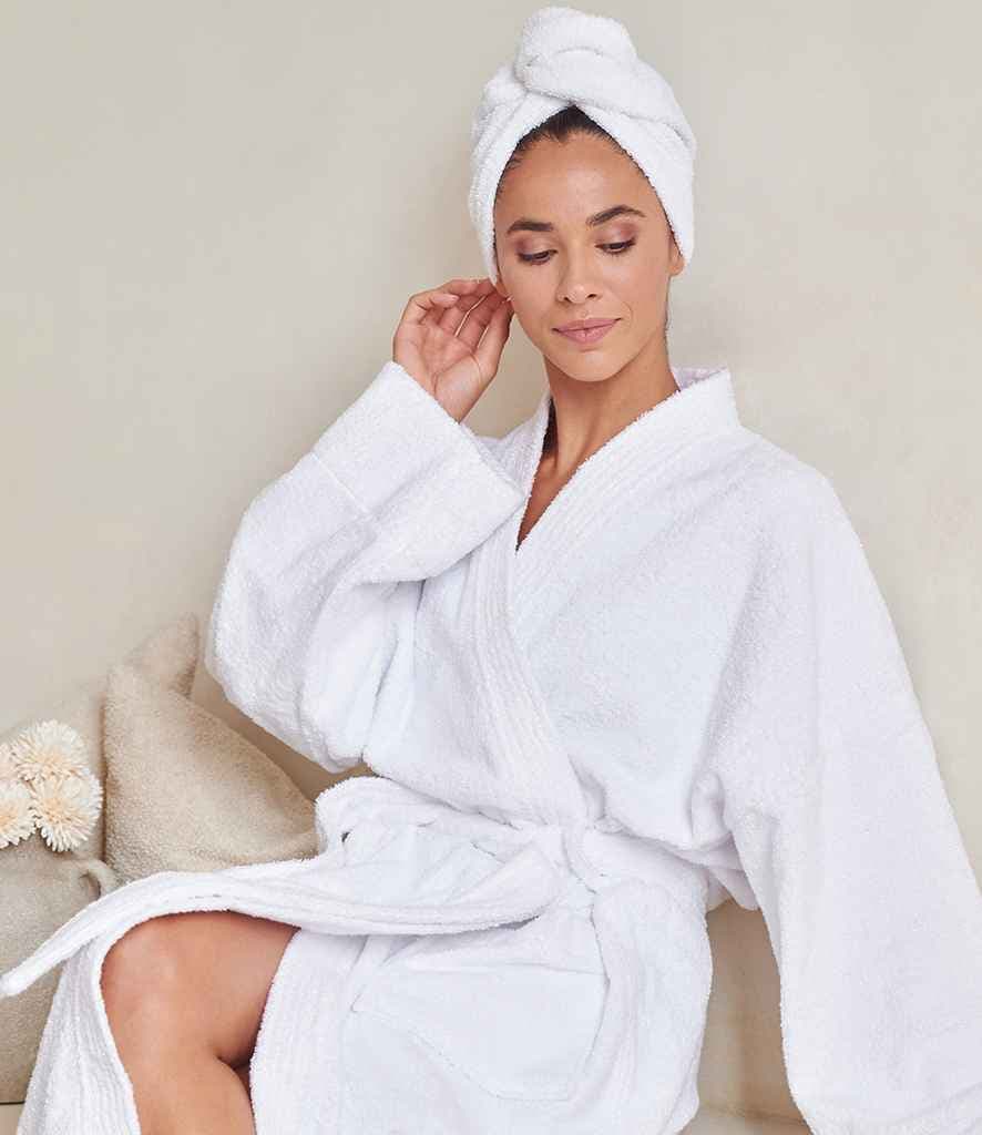 Towel City Hair Wrap, White, view 1 of 1