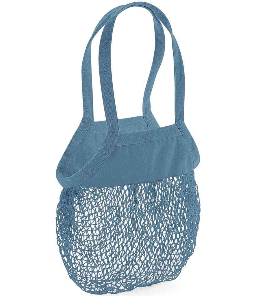 Westford Mill Organic Cotton Mesh Grocery Bag, Airforce, view 1 of 1