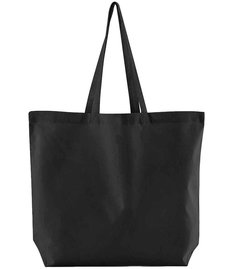 Westford Mill Organic Cotton In Conversion Maxi Bag for Life, Black, view 1 of 1