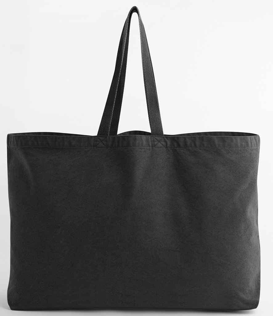 Westford Mill Garment Dyed Oversized Tote Bag, Vintage Black, view 1 of 1