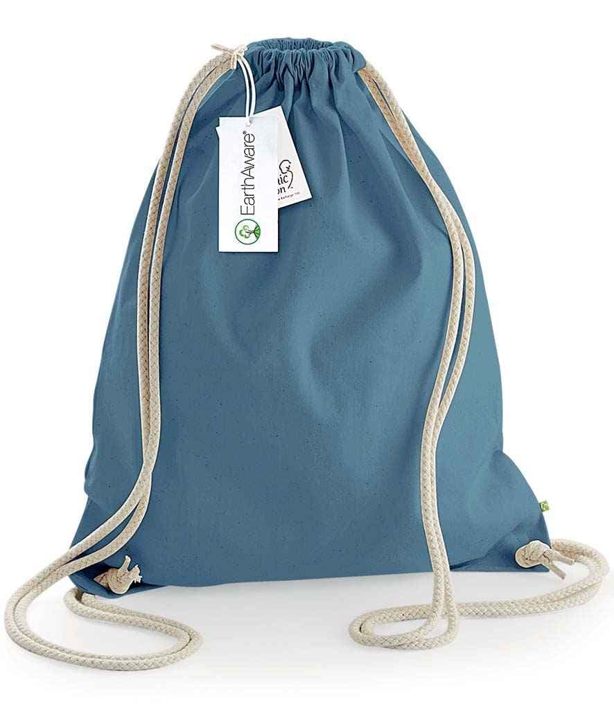 Westford Mill EarthAware® Organic Gymsac, Airforce, view 1 of 1