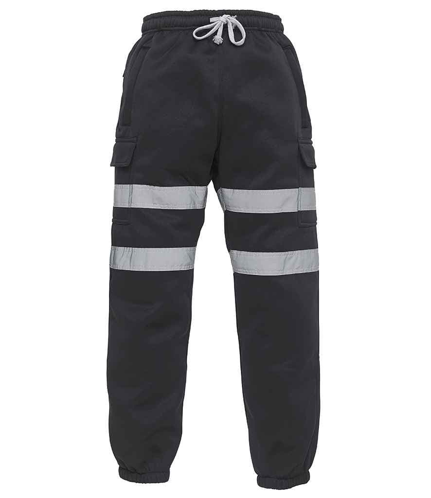 Yoko Hi-Vis Jog Pants, Black, view 1 of 1